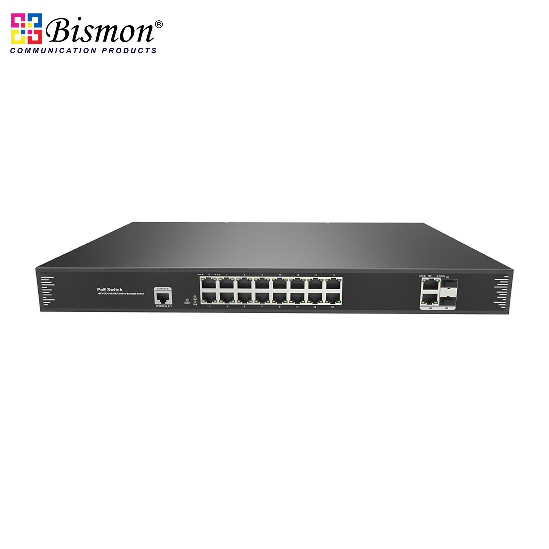 Gigabit-uplink-18-port-managed-PoE-switch